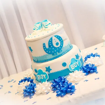 Beautifully plated cakes and pastries