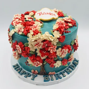 Assorted desserts display at Maison De Treats