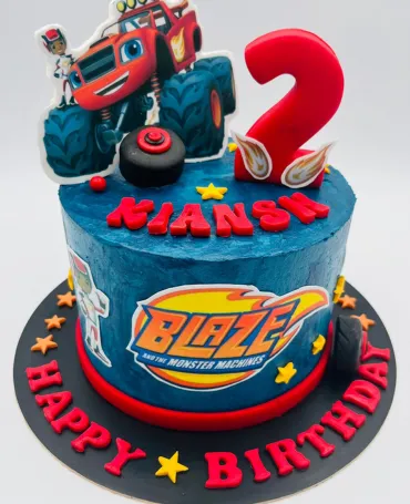 Heart-shaped red velvet cake