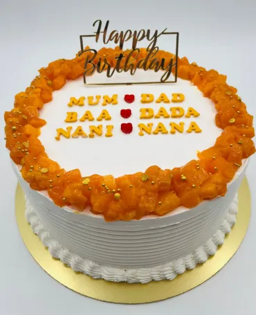 Designer celebration cake Maison De Treats